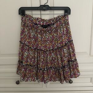 Rose & thyme flower skirt size large